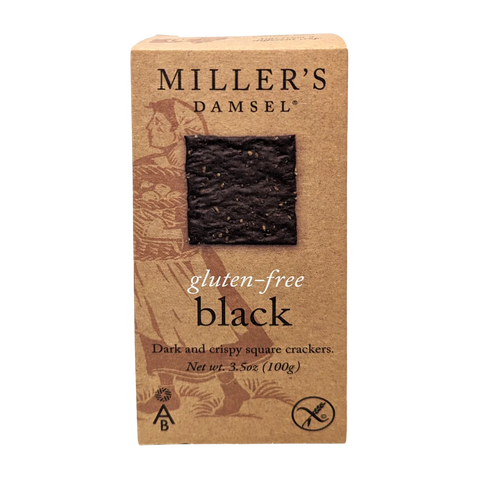 Miller's Damsel Gluten-Free Black Crackers