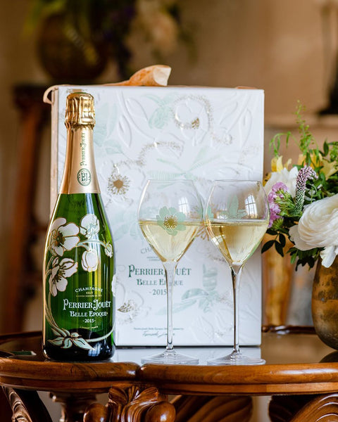 Gift Box with 2 Flutes &  2015 Perrier-Jouët "Belle Epoque", Champagne, France