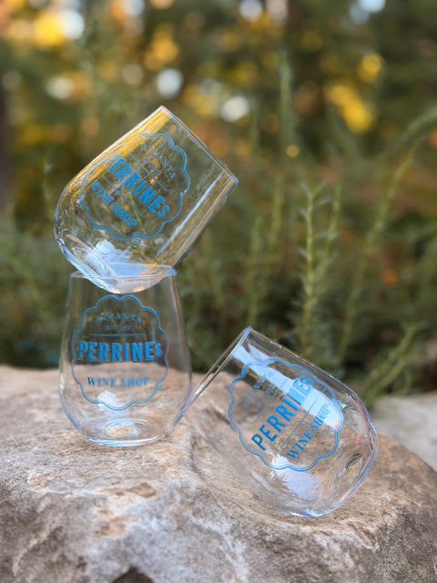 PERRINE's RESERVE 16oz Stemless Wine Tritan™ Copolyester Glass