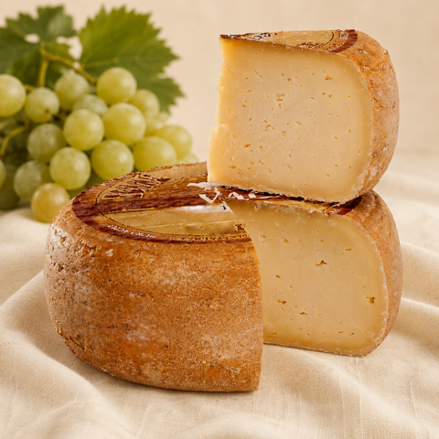 Tomme Chistera, sheep's and goat's milk, Pyrénées, France - 8oz/Cut