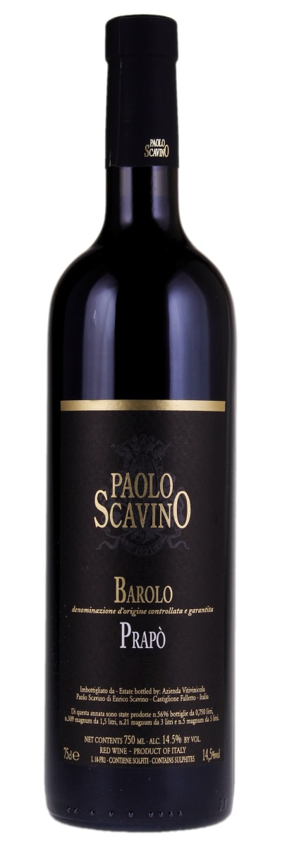 2019 Paolo Scavino Barolo "Prapo", Piedmont, Italy 1.5L MAG