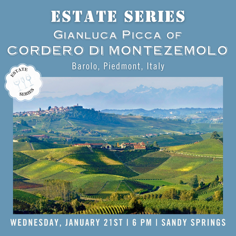 Estate Series: Cordero di Montezemolo, Piedmont, Italy - January 21st - Sandy Springs