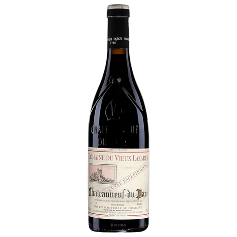 2019 Domaine du Vieux Lazaret Chateauneuf du Pape "Cuvee Exceptionnelle", Rhône Valley, France