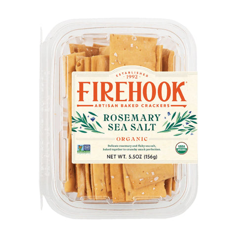 Firehook Rosemary Sea Salt Crackers 5.5oz