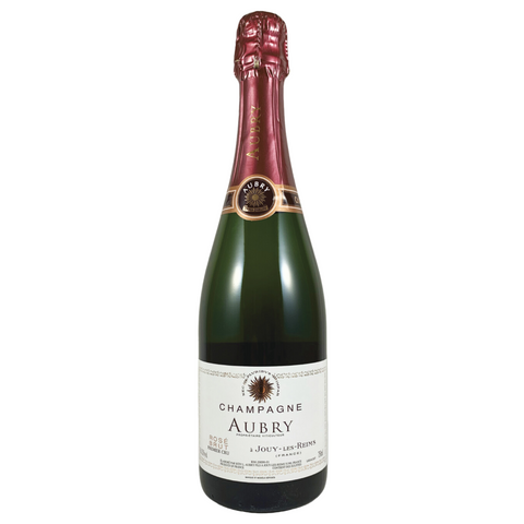 NV Champagne Aubry et Fils Brut Rosé, Champagne, France