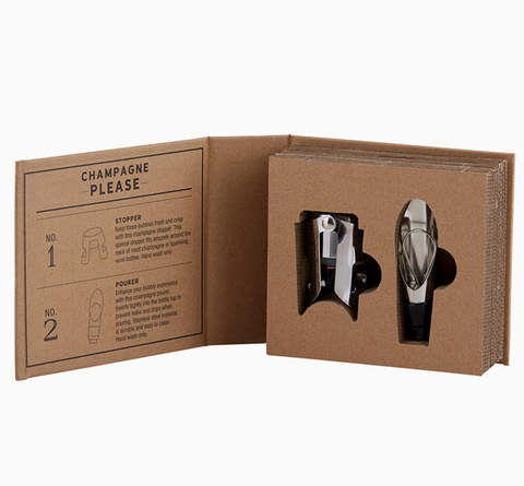 Champagne Stopper Book Box