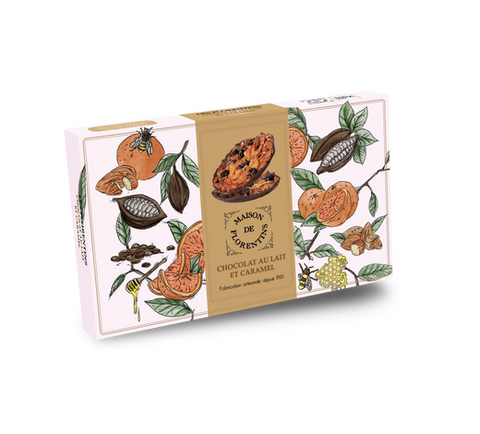 Maison de Florentins Milk Chocolate & Caramel Florentines (12 pieces)