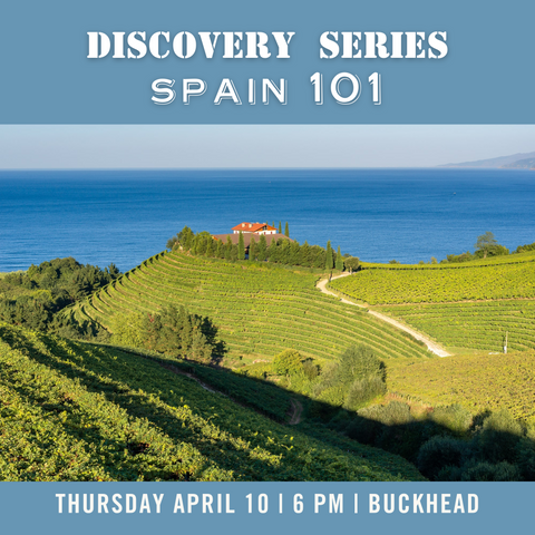 Discovery Series: Spain 101 Tasting - April 10th - Buckhead