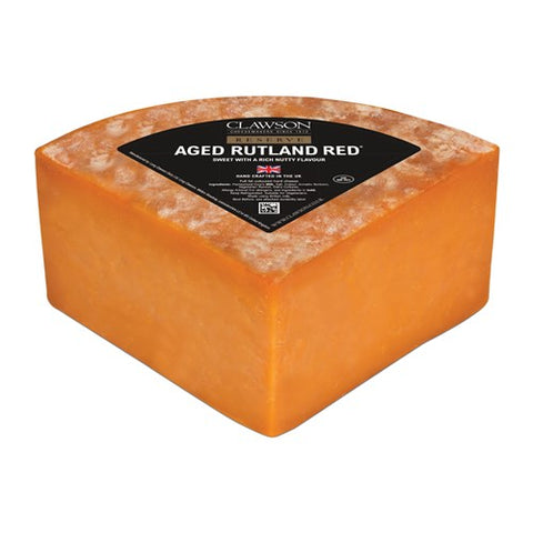 Clawson "Aged Red Leicester", Cow's Milk, Leicestershire, UK, 0.5lbs