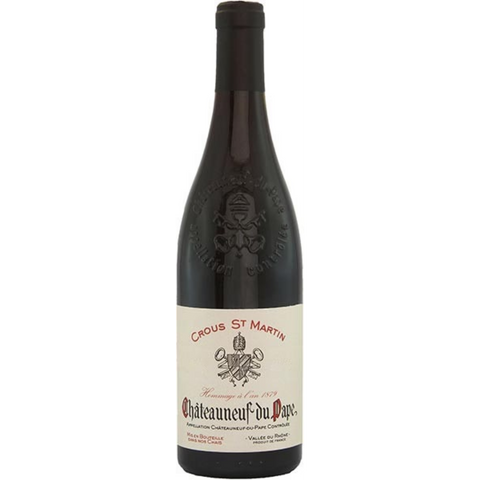 2022 Crous St Martin Châteauneuf du Pape “Hommage á l’an 1879”, Rhône Valley, France