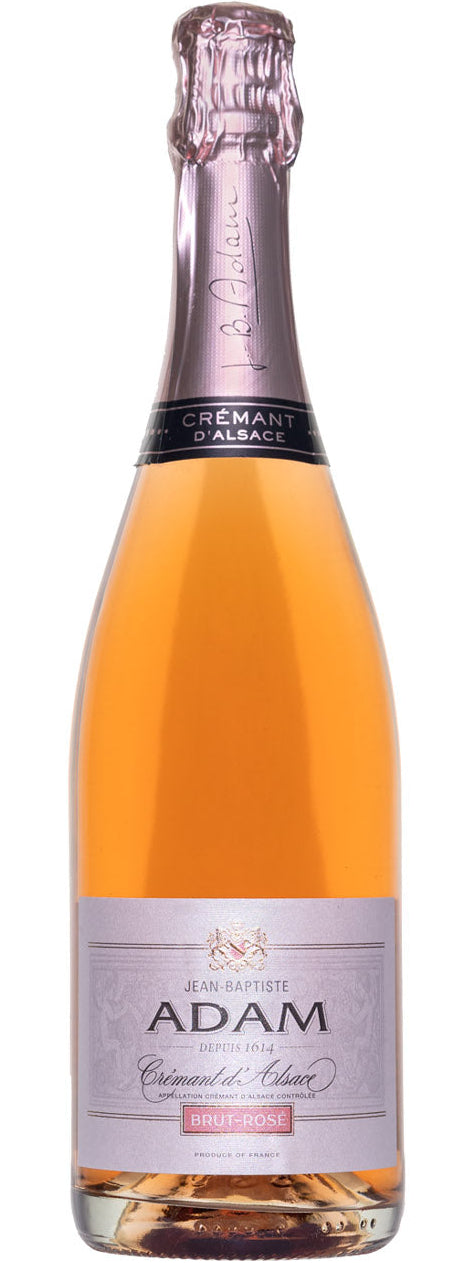 NV Jean-Baptiste Adam Crèmant d’Alsace Rosé "Reserve", Alsace, France
