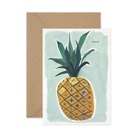 Cheers! Pineapple Card
