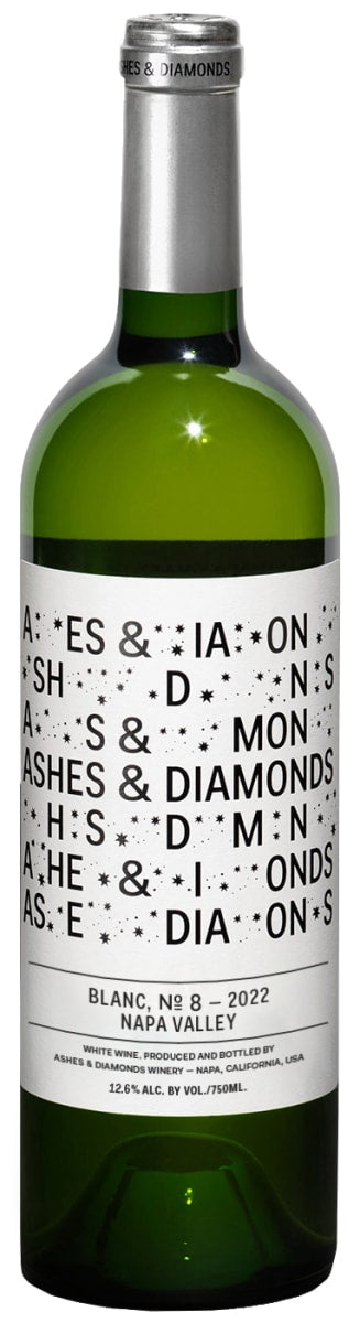 2022 Ashes & Diamonds Blanc No. 8, Napa Valley, California, USA