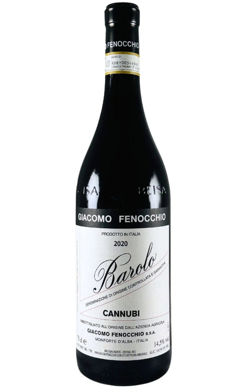 2020 Giacomo Fenocchio Barolo "Cannubi", Piedmont, Italy