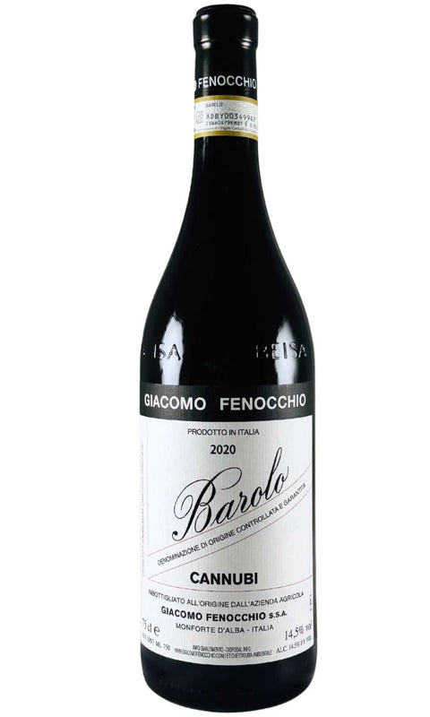 2019 Giacomo Fenocchio Barolo "Cannubi", Piedmont, Italy