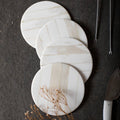 Blanco bone coasters, set of four