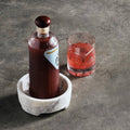 Cova marble wine bottle coaster