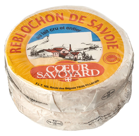 Reblochon Fermier, cow's milk, Savoie, France, 1lb/each