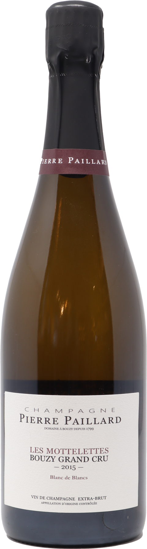 2015 Pierre Paillard "Les Mottelettes" Blanc de Blancs Bouzy Grand Cru, Extra Brut, Champagne, France