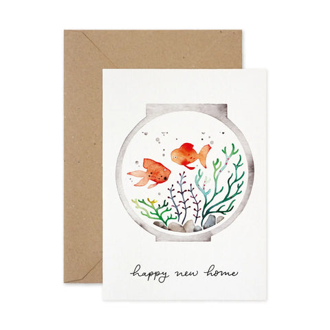 New Home Fishbowl Card