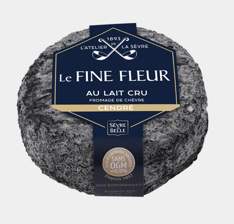 Le Fine Fleur de Celles, "Cendré Au Lait Cru", goat's milk, Poitou-Charentes, France - 5.2oz