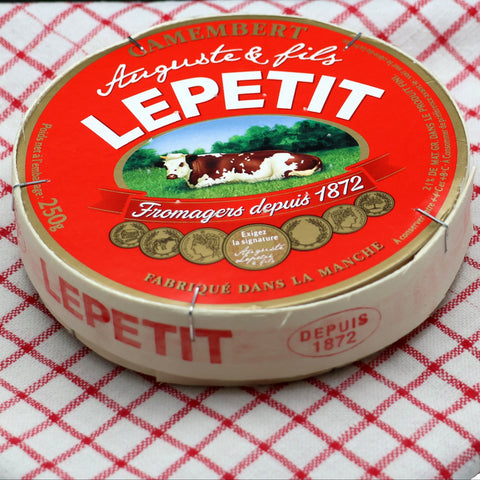 Lepetit Camembert, cow's milk, Saint-Cecile, France - 8.8oz/Each