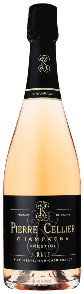 NV Pierre Cellier "Prestige" Brut Rosé, Champagne, France