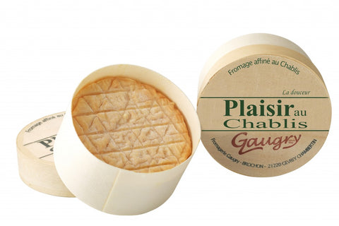 Gaugry Plaisir au Chablis, cow's milk, Brochon, France - 7oz/Each