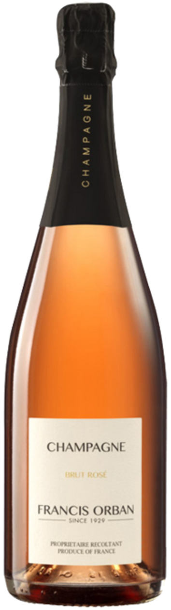 NV Francis Orban Extra Brut Rosé, Champagne, France