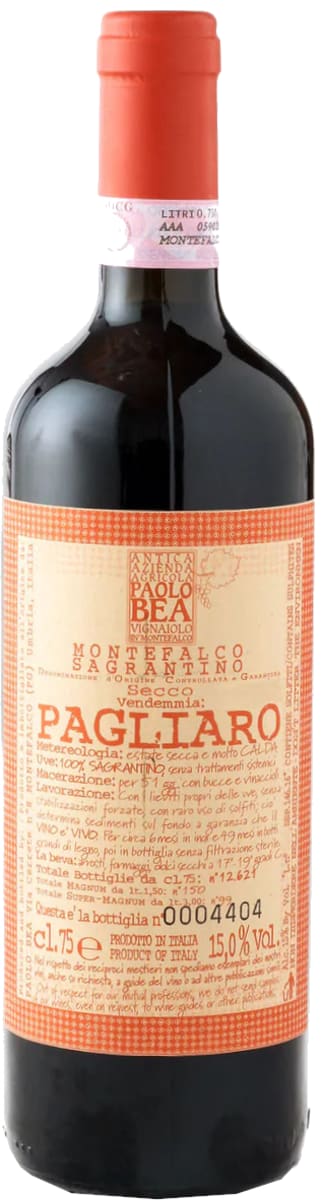 2019 Paolo Bea Montefalco Sagrantino “Pagliaro”, Umbria, Italy