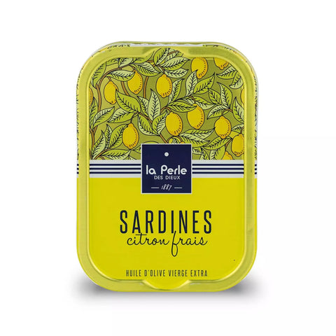 La Perle des Dieux "Citron Frais" Sardines, Vendée, France