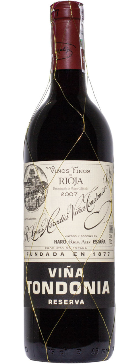 2007 López de Heredia "Viña Tondonia" Rioja Reserva, Rioja, Spain