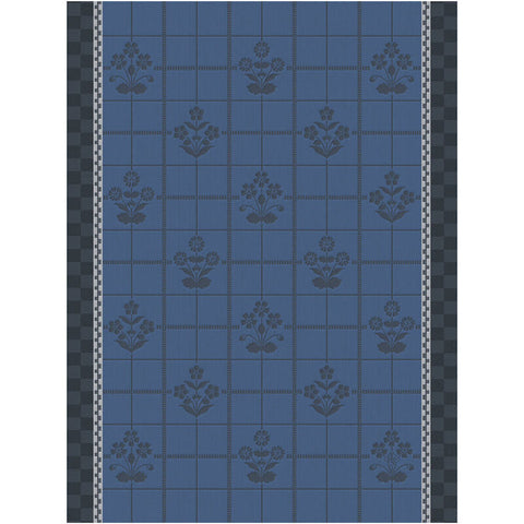 Le Jacquard Français, Lulu Luce Blue Tea Towel, 24x31, 100% Cotton