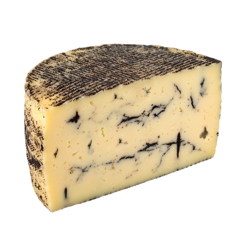 Vega Sotuelamos Cured Sheep Cheese with Truffles, 0.5lbs