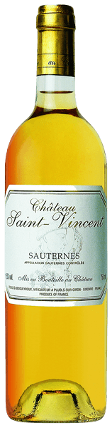 2017 Château Saint Vincent Sauternes, Bordeaux, France - 375mL