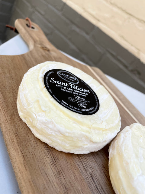 Couturier, "Saint Félicien",  cow's milk, Isère, France, 5.3oz