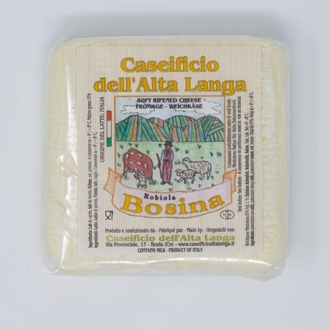 "Robiola Bosina", Caseificio dell'Alta Langa, Cow & Sheep Milk, Piedmont, Italy 250g