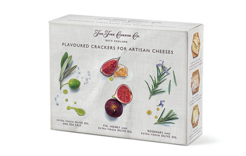 Fine Cheese Co. Flavoured Crackers for Artisan Cheeses  Box (13.2oz)