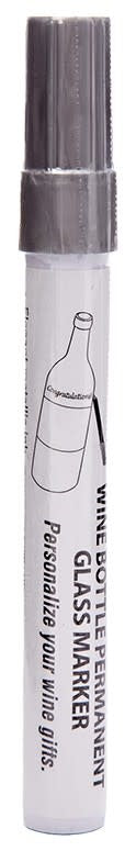 Silver Wine Bottle Marker