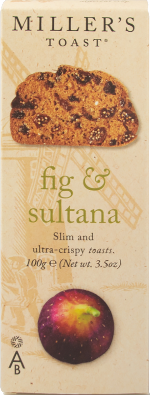 Miller’s Toast Fig & Sultana