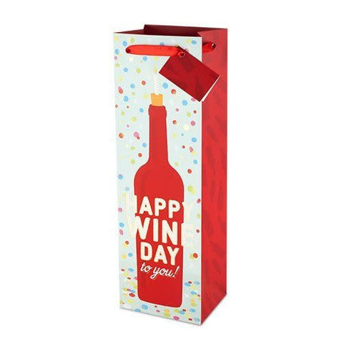 Happy Wine Day to You Wine Bag