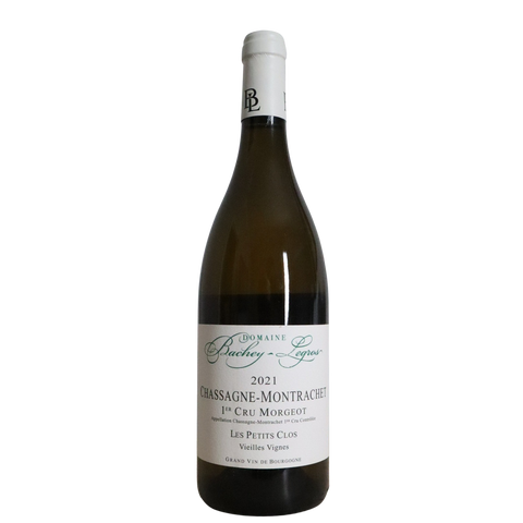 2021 Domaine Bachey-Legros Chassagne Montrachet 1er Cru 'Morgeot Les Petits Clos" Blanc, Burgundy, France