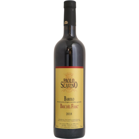 2018 Paolo Scavino Barolo "Bric Dël Fiasc", Piedmont, Italy