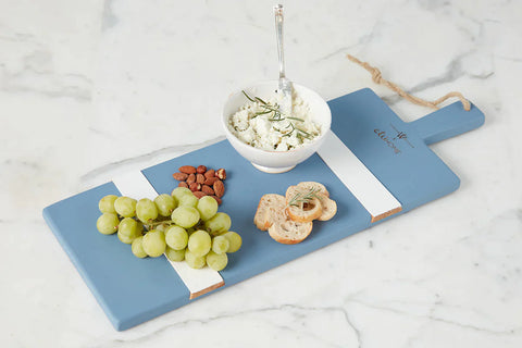 Caitlin Wilson French Blue Charcuterie Board, Small