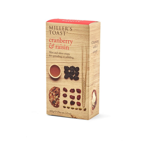 Miller’s Toast Cranberry & Raisin
