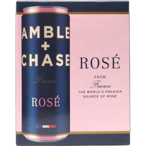 2019 Amble + Chase Rosé, Côtes de Provence, France 4-Pack (can format)