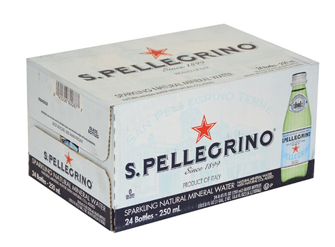 San Pellegrino 250ml Glass 24 Pack
