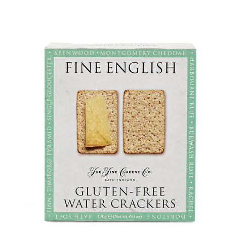 Fine Cheese Co. English Water Crackers, GLUTEN-FREE, (6oz)