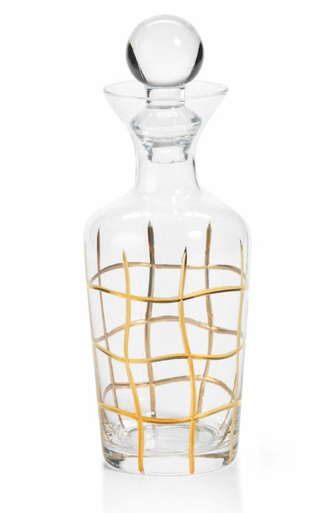 Zodax Groove Glass Decanter
