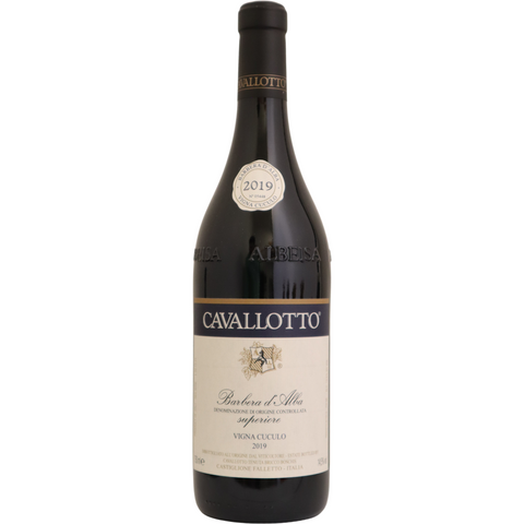 2019 Cavallotto Barbera d'Alba Superiore "Vigna Cuculo", Piedmont, Italy